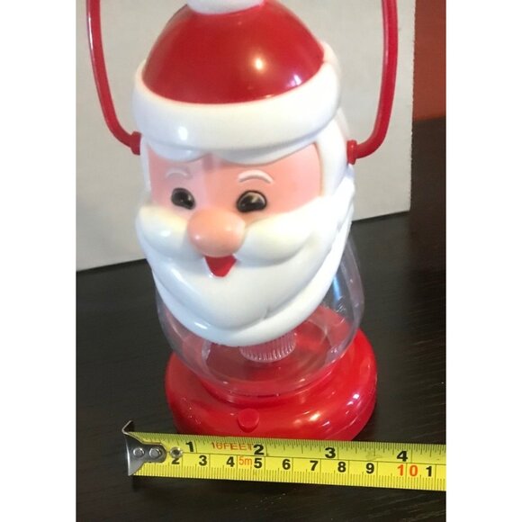 Santa Claus Lantern Set Of 2 Battery Operated Holiday Decorations - Picture 7 of 7